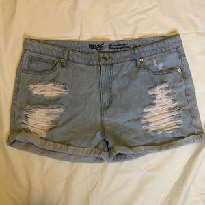 Jean shorts